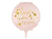 LOVE YOU MOM FOIL BALLOON