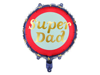 SUPER DAD ROUND FOIL BALLOON