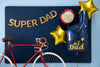 SUPER DAD ROUND FOIL BALLOON