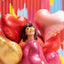 RED HEART FOIL BALLOON