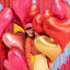 RED HEART FOIL BALLOON