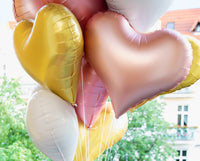 ROSEGOLD HEART FOIL BALLOON