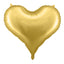 GOLD HEART FOIL BALLOON