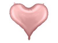 LIGHT PINK HEART FOIL BALLOON