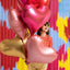 LIGHT PINK HEART FOIL BALLOON