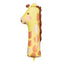 GIRAFFE NUMBER 1 FOIL BALLOON
