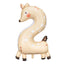 DEER NUMBER 2 FOIL BALLOON