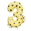 CHEETAH NUMBER 3 FOIL BALLOON