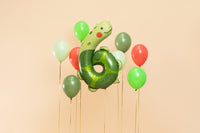 TURTLE NUMBER 6 FOIL BALLOON