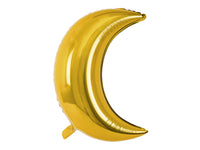 GOLD CRESCENT MOON BALLOON