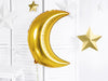 GOLD CRESCENT MOON BALLOON