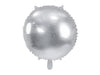 SILVER ROUND FOIL BALLOON