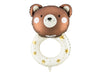 BEAR RATTLE FOIL BALLOON