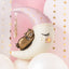 TEDDY BEAR ON MOON FOIL BALLOON