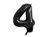 BLACK NUMBER FOIL BALLOON