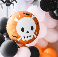 SKULL ROUND FOIL BALLOON