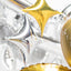 GOLD FOUR POINT STAR FOIL BALLOON