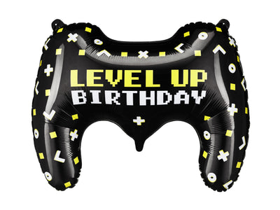 LEVEL UP BIRTHDAY CONTROLLER FOIL BALLOON