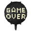 GAME OVER ROUND FOIL BALLOON
