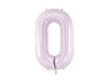 PASTEL PURPLE FOIL NUMBER BALLOON