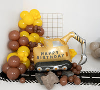 EXCAVATOR STANDING FOIL BALLOON