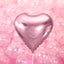 LIGHT PINK 24" HEART FOIL BALLOON
