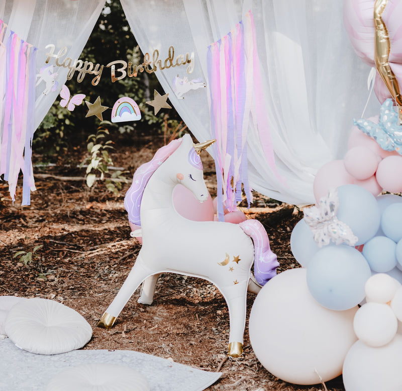 UNICORN STANDING FOIL BALLOON