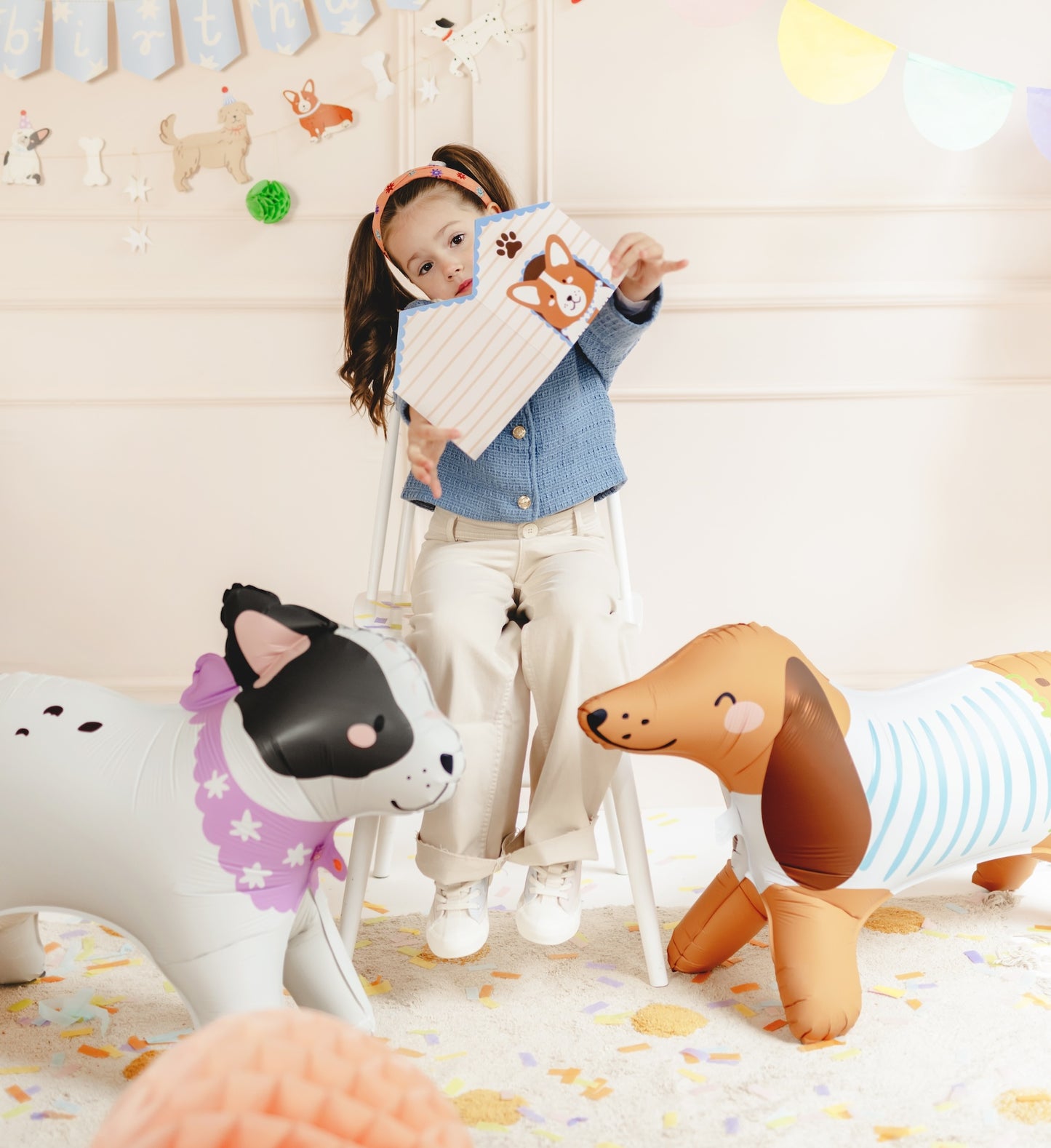 DACHSHUND DOG STANDING FOIL BALLOON