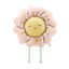 LIGHT PINK FLOWER WALKING FOIL BALLOON