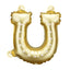 MINI HORSESHOE STICK ON FOIL BALLOON