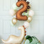 DINOSAUR NUMBER 2 FOIL BALLOON