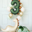 DINOSAUR NUMBER 3 FOIL BALLOON