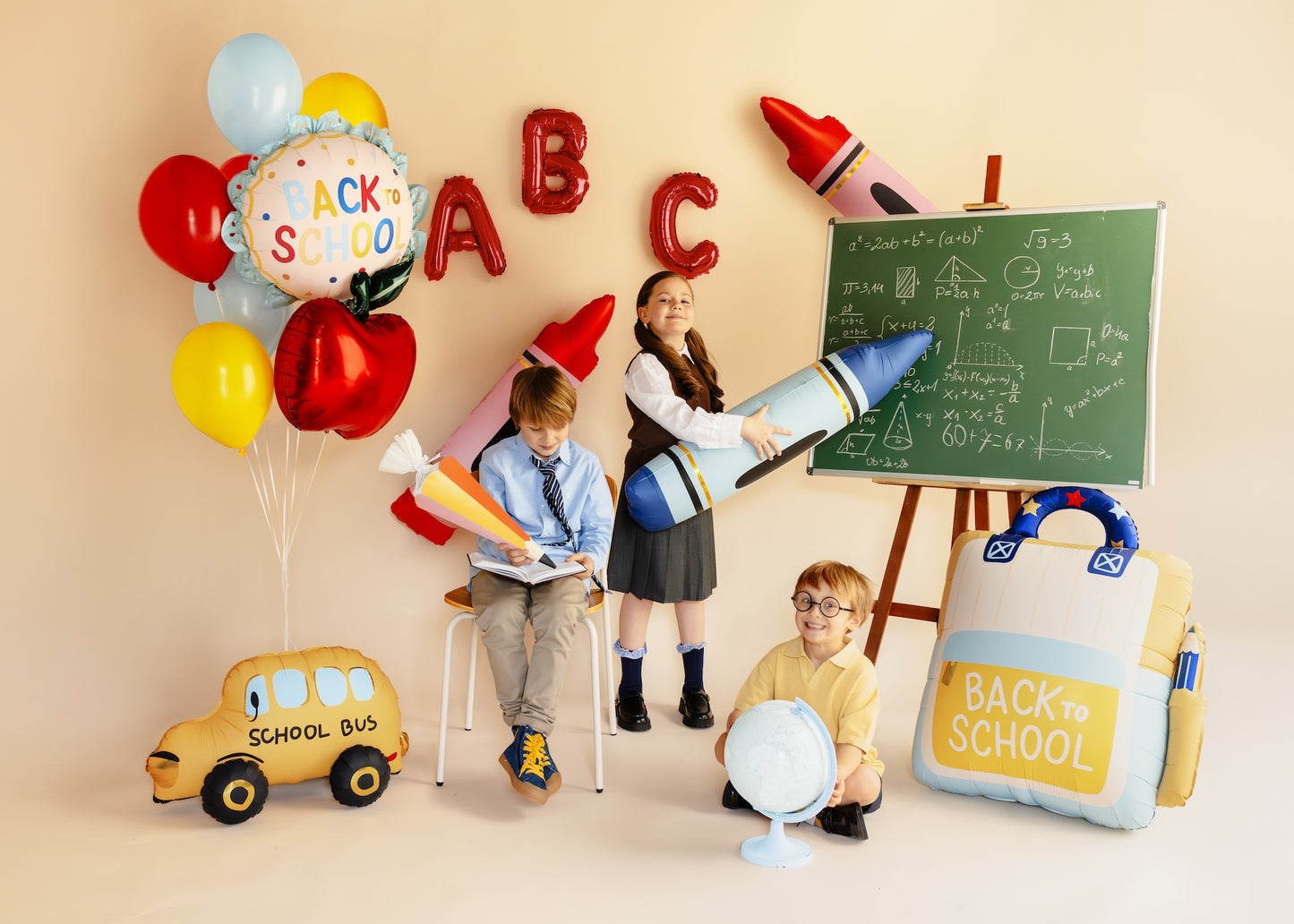 BACK TO SCHOOL JUMBO BACKPACK FOIL BALLOON
