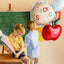 SCALLOPED 20” ROUND BACK TO SCHOOL FOIL BALLOON