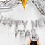 SILVER HAPPY NEW YEAR FOIL BALLOON