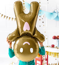 GINGERBREAD MAN FOIL BALLOON