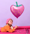 STRAWBERRY FOIL BALLOON