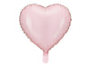 LIGHT PINK 18" HEART FOIL BALLOON