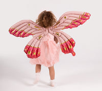 PINK BUTTERFLY WINGS FOIL BALLOON