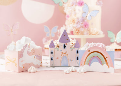 CASTLE & UNICORN SNACK BOXES [6 PCS]