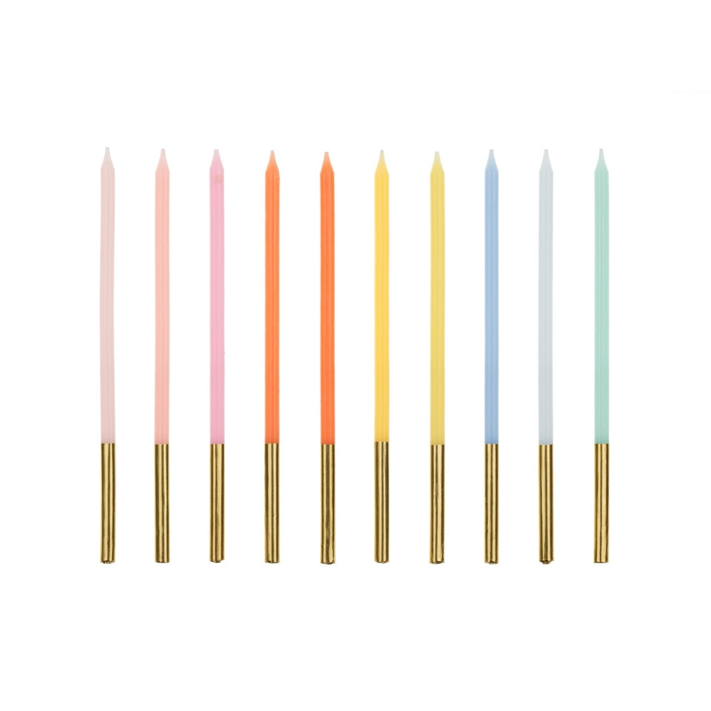 COLORFUL CANDLES [10 PCS]