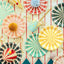 CIRCUS STRIPES PLATES [SET OF 6]
