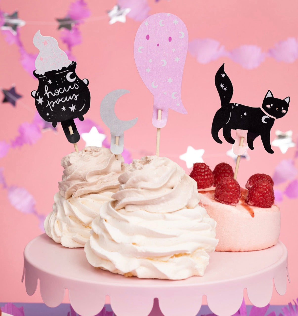 HOCUS POCUS CAKE TOPPERS [PACK OF 6]