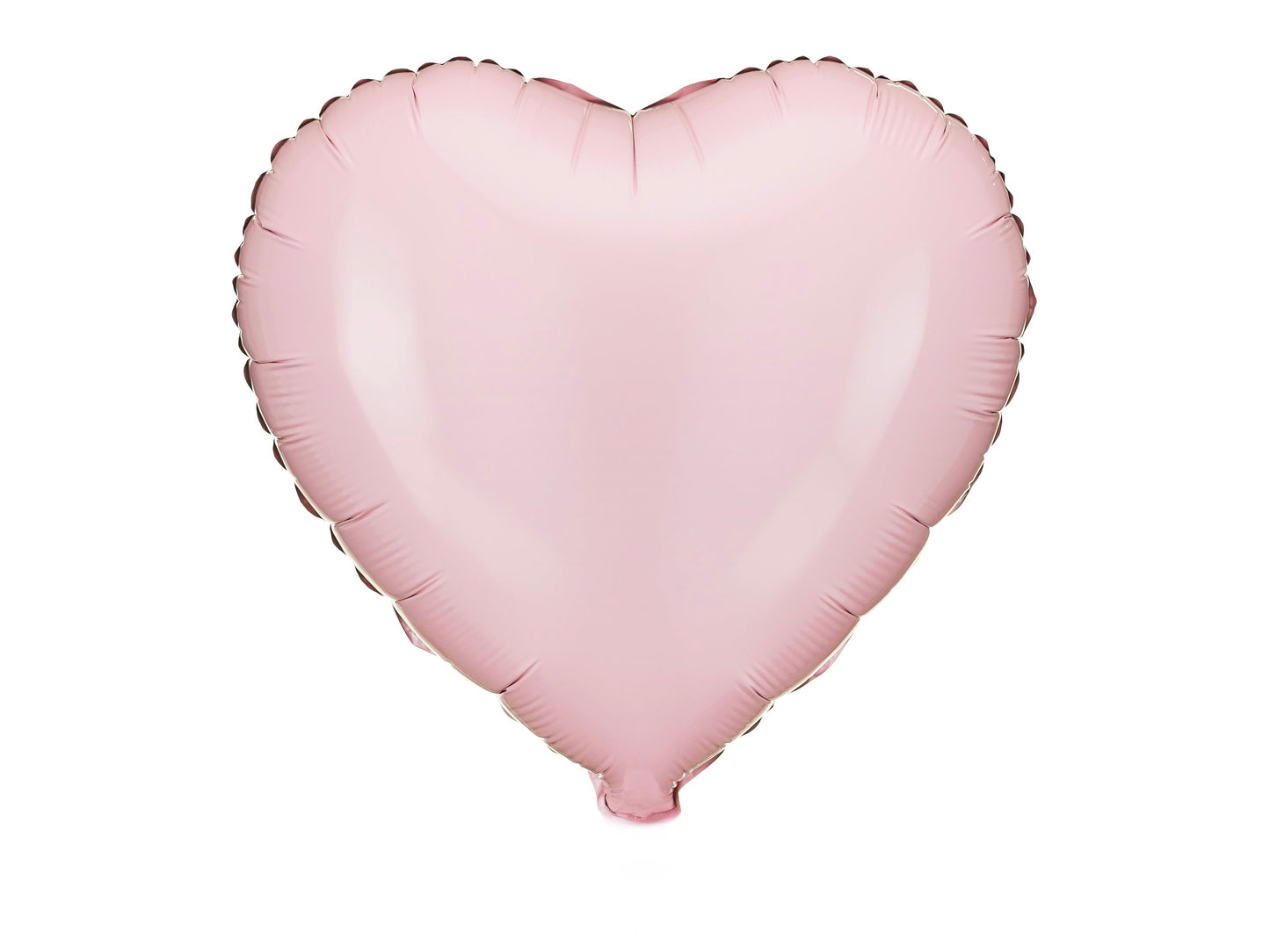 LIGHT PINK 18" HEART FOIL BALLOON