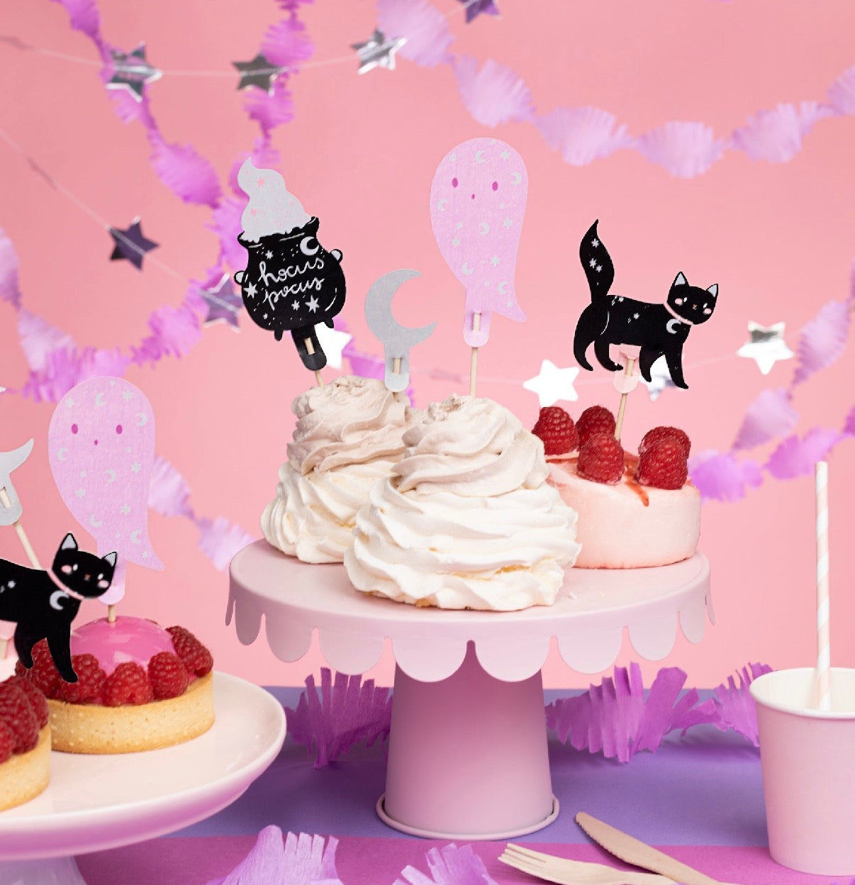 HOCUS POCUS CAKE TOPPERS [PACK OF 6]