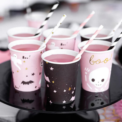 SPOOKY BOO! PAPER CUPS [SET OF 6]