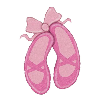BALLET SLIPPERS FOIL BALLOON