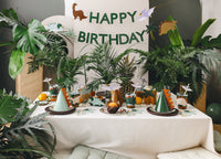 DINOSAUR HAPPY BIRTHDAY BANNER