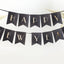 BLACK AND GOLD HAPPY NEW YEAR BANNER