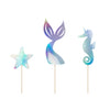 IRIDESCENT MERMAID CAKE TOPPERS